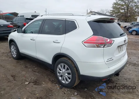 2016 Nissan Rogue S from USA, damaged, VIN KNMAT2MT8GP620964